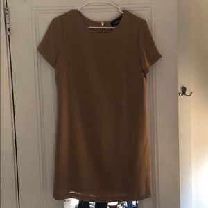 Lulus taupe t shirt dress.